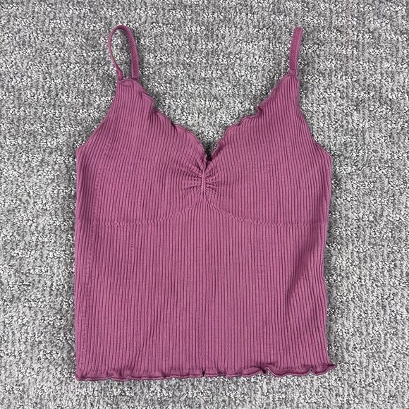 Urban Outfitters Out From Under Top Womens Extra Small Cropped Tank Cami Ribbed - Picture 1 of 10